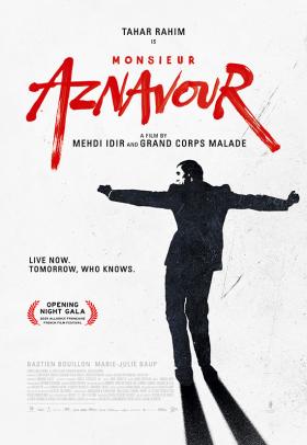 Monsieur Aznavour - poster - a film by Mehdi Idir and Grand Corps Malade